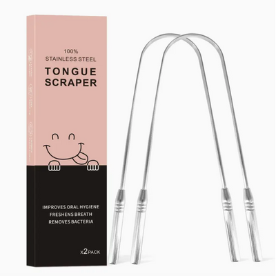 Metal Tongue Scraper