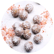 salted caramel protein ball powerhouse wellness low calorie healthy macro friendly